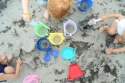 Scrunch Składane wiaderko do wody i piasku Bucket - Błękitny