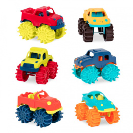 B.toys Monster Trucks Zestaw 6 autek w opakowaniu Thunder Monster