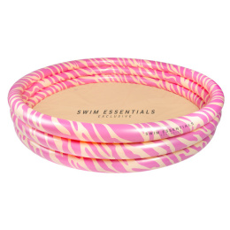 The Swim Essentials Basen kąpielowy Pastelowa Zebra 150cm