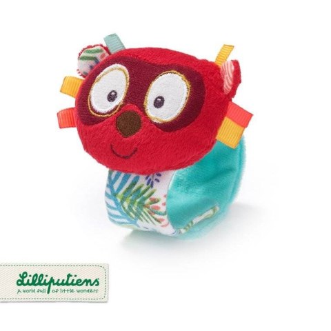 LILLIPUTIENS Grzechotka na rękę Lemur George 0 m+