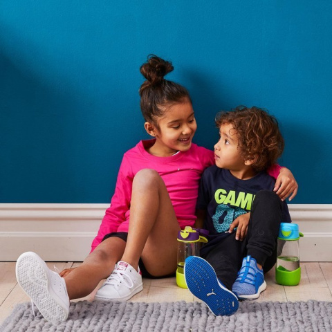 B.box Bidon Sportowa butelka tritanowa 450 ml - blue slate