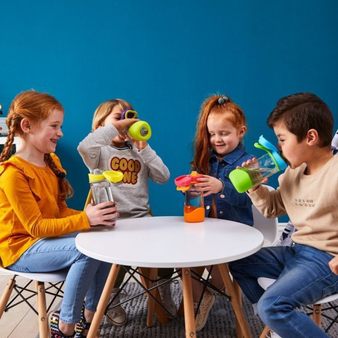 B.box Bidon Sportowa butelka tritanowa 450 ml - blue slate