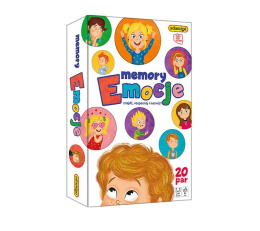 Adamigo Memory Emocje gra edukacyjna wiek 4+