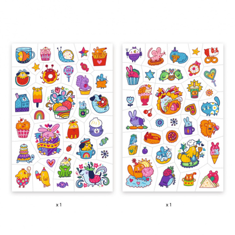 Djeco Tatuaże MINI SŁODKOŚCI DJ09612