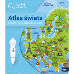 Albik Książka Atlas świata