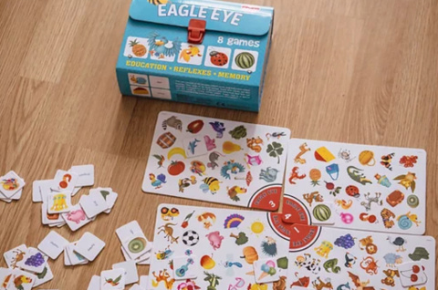 Kukuryku Gra w Kuferku Eagle Eye | wiek 3+