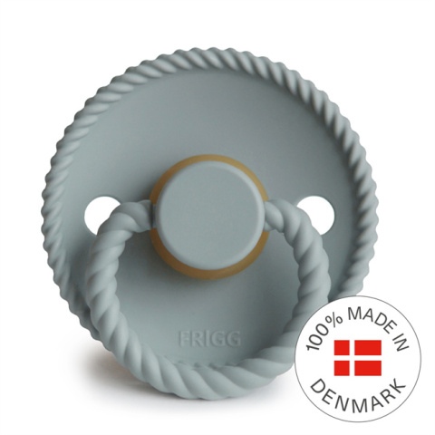 FRIGG Smoczek 0-6m Rope Kauczuk French Gray - Rozmiar 1