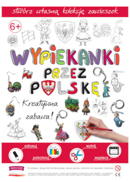 Wypiekanki Przez Polskę kreatywna zabawa breloczki DIY