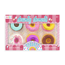 Ooly Pachnące Gumki do Ścierania - Słodkie Pączki Dainty Donuts