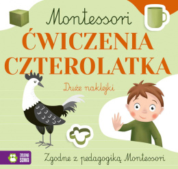 Montessori. Ćwiczenia czterolatka Zielona Sowa