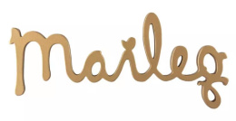 Maileg Drewniane logo - Gold