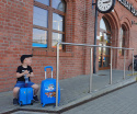 Nickelodeon jeżdżąca walizka podróżna - Psi Patrol - niebieska mała