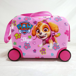 Nickelodeon Jeżdżąca walizka podróżna - Psi Patrol - różowa mała