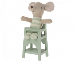 Maileg Krzesełko do karmienia dla myszek MINT - Akcesoria dla lalek