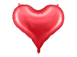 Balon foliowy Serce 75x64,5cm czerwony