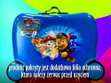 Nickelodeon Jeżdżąca walizka podróżna - Psi Patrol - turkusowa mała