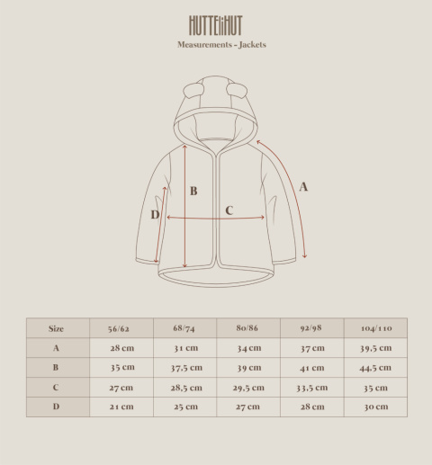 HUTTELiHUT Rozpinana bluza kurtka bawełniana FLUFFY CAMEL