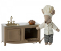 Maileg Kitchen, Mouse - Kuchnia Akcesoria dla lalek - Light brown