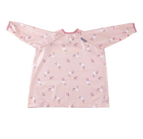 Bibado Wodoodporny śliniak z długim rękawem BLW Curious Cottontails