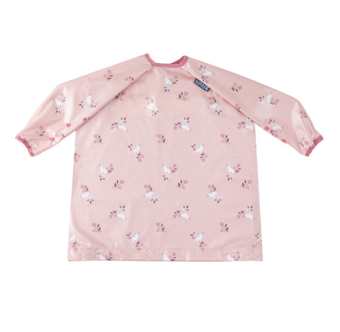 Bibado Wodoodporny śliniak z długim rękawem BLW Curious Cottontails