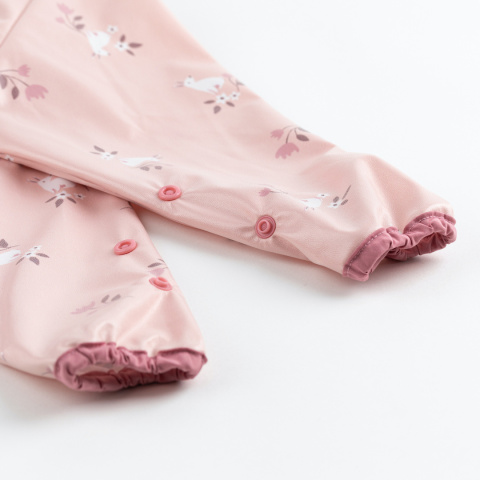 Bibado Wodoodporny śliniak z długim rękawem BLW Curious Cottontails