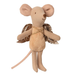 Maileg Myszka wróżka - Little Fairy mouse - kolor pudrowy