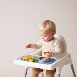 b.box ROLL+GO Zwijana mata BLW do jedzenia dla dzieci BŁĘKIT