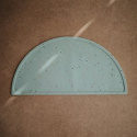 Mushie Podkładka silikonowa na stół Cambridge Blue Confetti