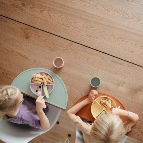 Mushie Podkładka silikonowa na stół Cambridge Blue