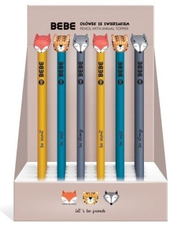 Ołówek ze zwierzakiem BB Friend Boy 1szt. BEBE