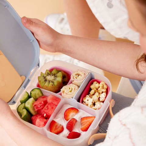 B.box Mini Lunchbox śniadaniówka do szkoły | Feeling Peachy