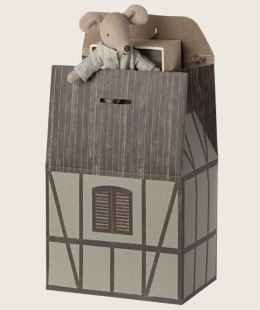Maileg Torebka papierowa domek - Farmhouse bag - Mint