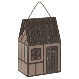 Maileg Torebka papierowa domek - Farmhouse bag - Rose
