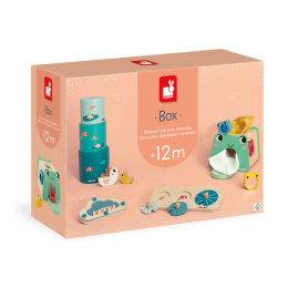 Janod Zestaw zabawek edukacyjnych Box 12 m-cy