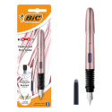 Bic Pióro Wieczne X-Pen Różowe złoto