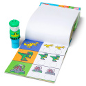 Melissa & Doug Książeczka z naklejkami i stempel Sticker Wow Dinozaur 32012