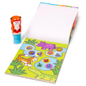 Melissa & Doug Książeczka z naklejkami i stempel Sticker Wow Tygrys 32014