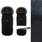 Zaffiro Śpiworek do wózka GrowUP 4.0 z torbą Plusz Black Cozy