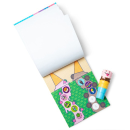 Melissa & Doug Książeczka z naklejkami i stempel Sticker Wow Lody