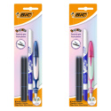 Bic Pióro Easy Clic + naboje + wymazywacz