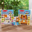 Melissa & Doug Dwupak z naklejkami Sticker Wow Pies i Kot (900 naklejek)