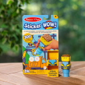 Melissa & Doug Książeczka z naklejkami i stempel Sticker Wow Buldożer