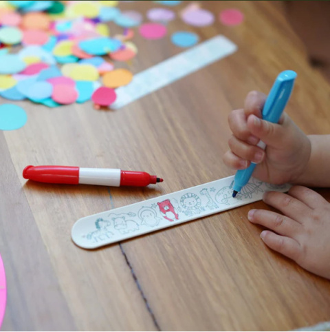 HeyDoodle Bransoletka Samozaciskowa do Kolorowania | Bajkowe Królestwo