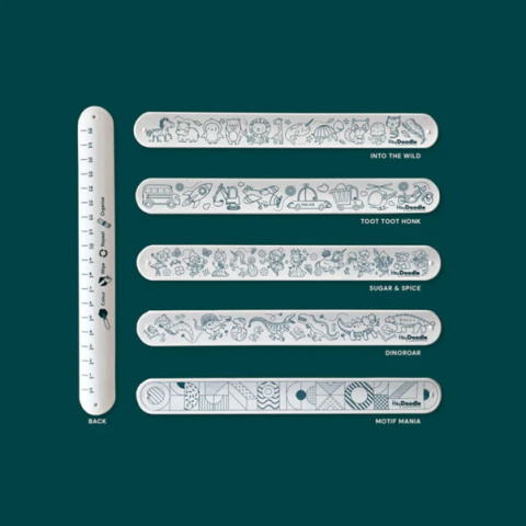 HeyDoodle Bransoletka Samozaciskowa do Kolorowania | Bajkowe Królestwo