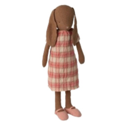 Maileg Króliczek czekoladowy brąz - Sukienka | rozmiar 3