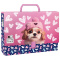 Thick XXL briefcase with handle Cleo and Frank