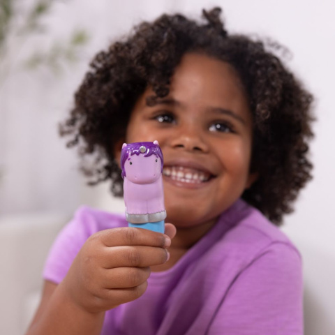 Melissa & Doug Książeczka z naklejkami i stempel Sticker WOW! Fioletowy jednorożec