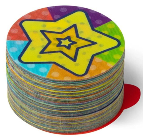 Melissa & Doug MINI Książeczka STICKER WOW z naklejkami zapasowymi 200szt | fioletowy