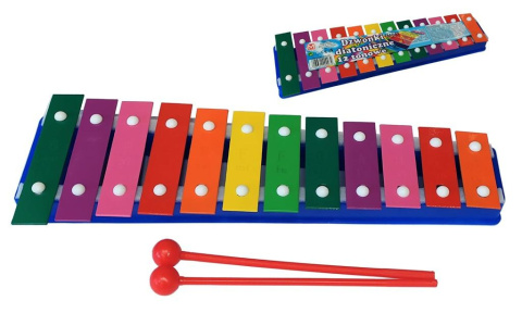 Cymbałki/Dzwonki diatoniczne | 12 tonowe kolorowe
