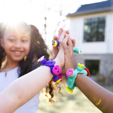 Fat Brain Toys Biżuteria Plip Charms | Fioletowy